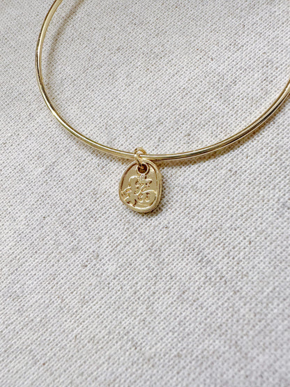 14KGP Holy Sheep Thin Bracelet