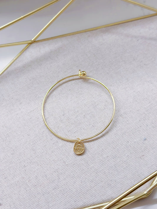 14KGP Holy Sheep Thin Bracelet