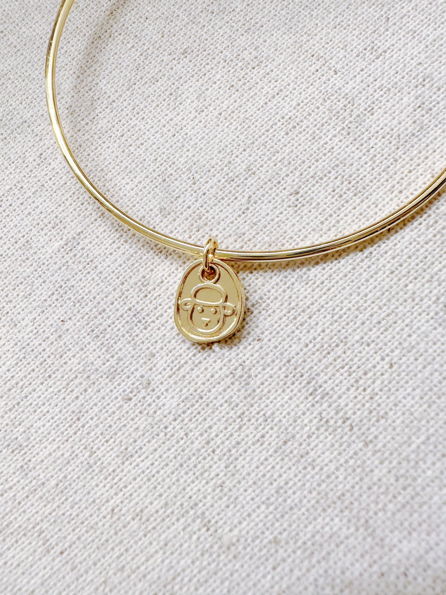 14KGP Holy Sheep Thin Bracelet
