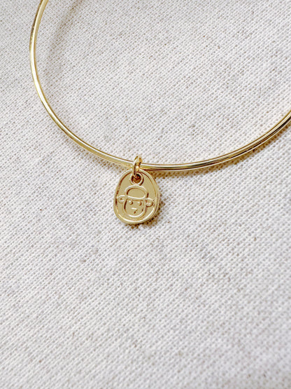 14KGP Holy Sheep Thin Bracelet